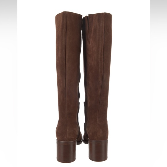 Aquatalia Baja Brown Suede Riding Boot - Picture 3 of 4